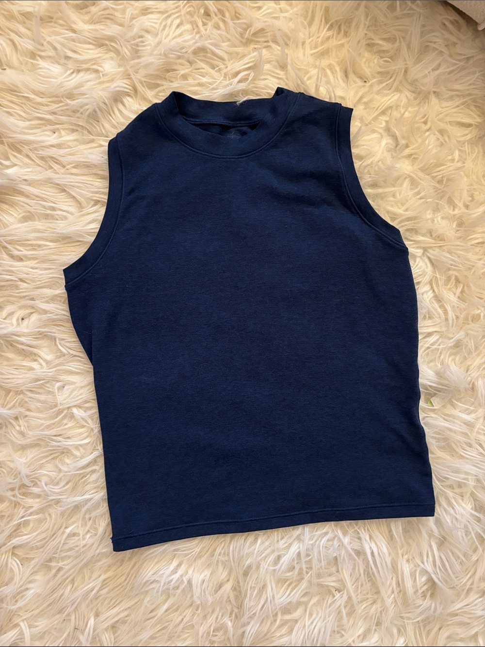 Vuori Halo Muscle Tank Navy Blue size XS